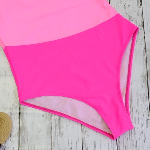 ワンショルダーワンピース Pink(S)